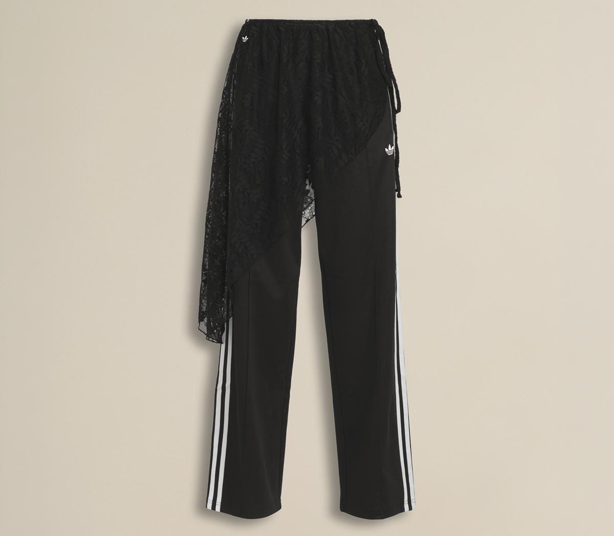 adidasAdidas Lace Firebird Loose Track PantsBlack