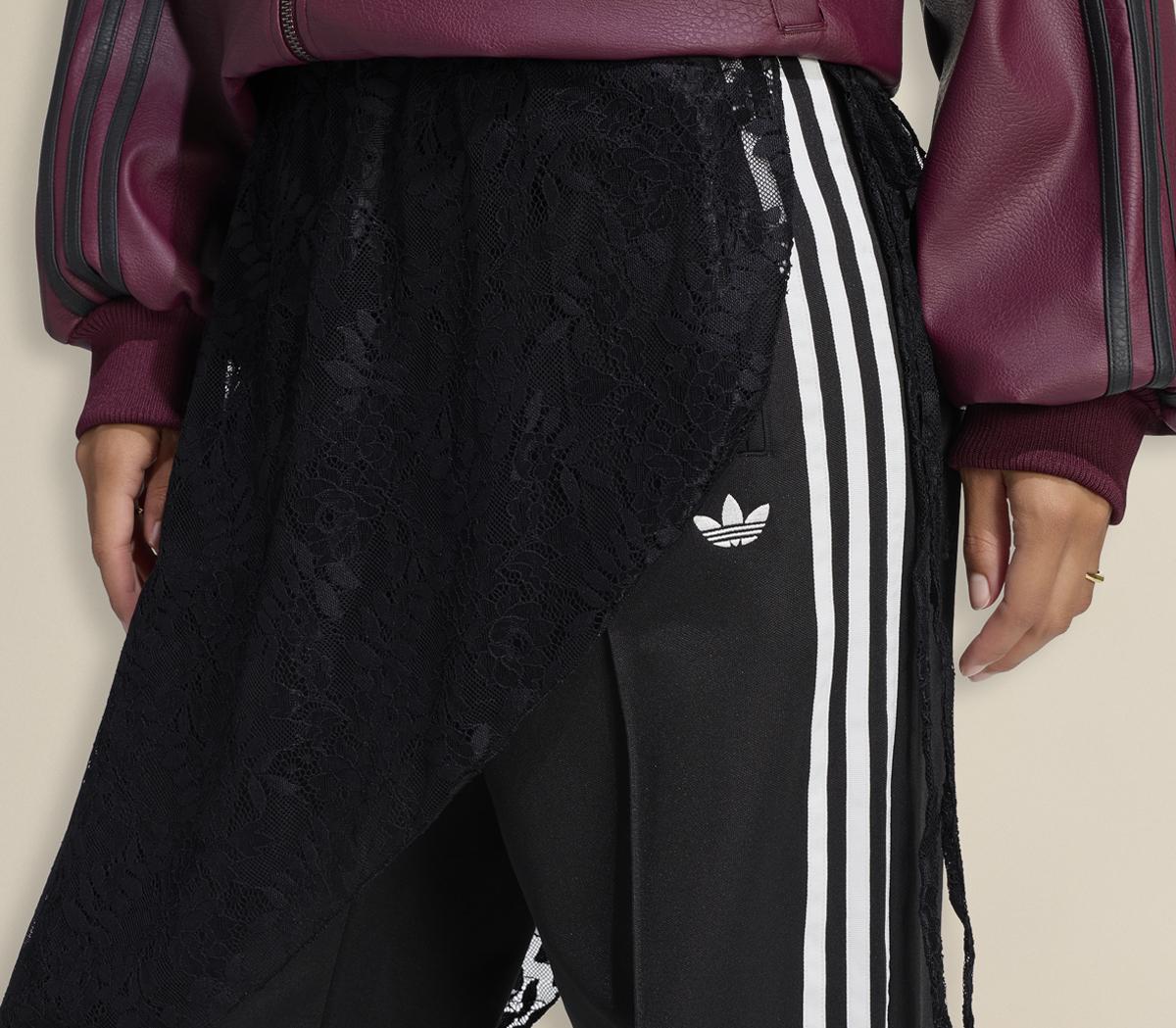 adidasAdidas Lace Firebird Loose Track PantsBlack