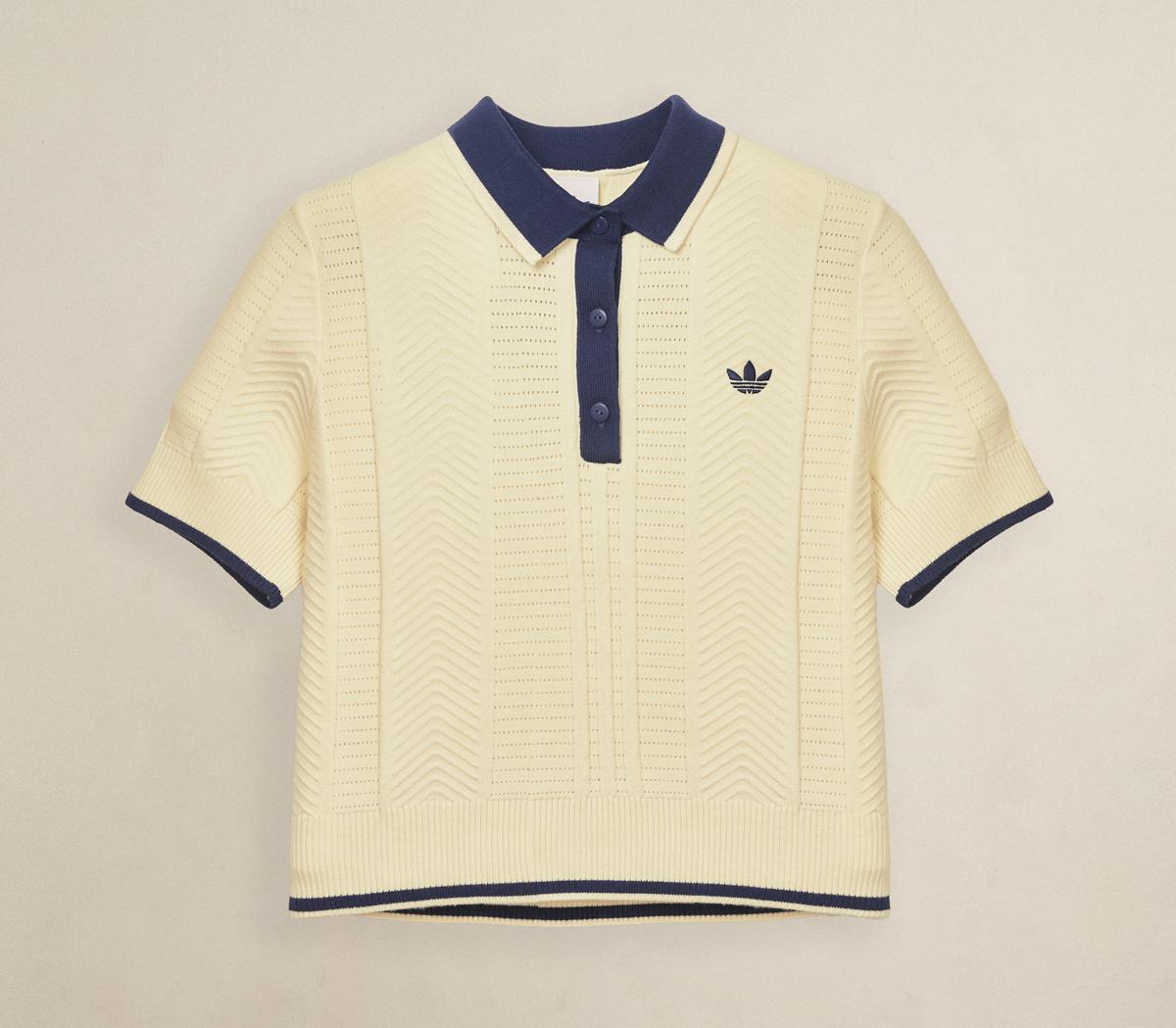 adidasadidas Knit Track TopWarm Vanilla