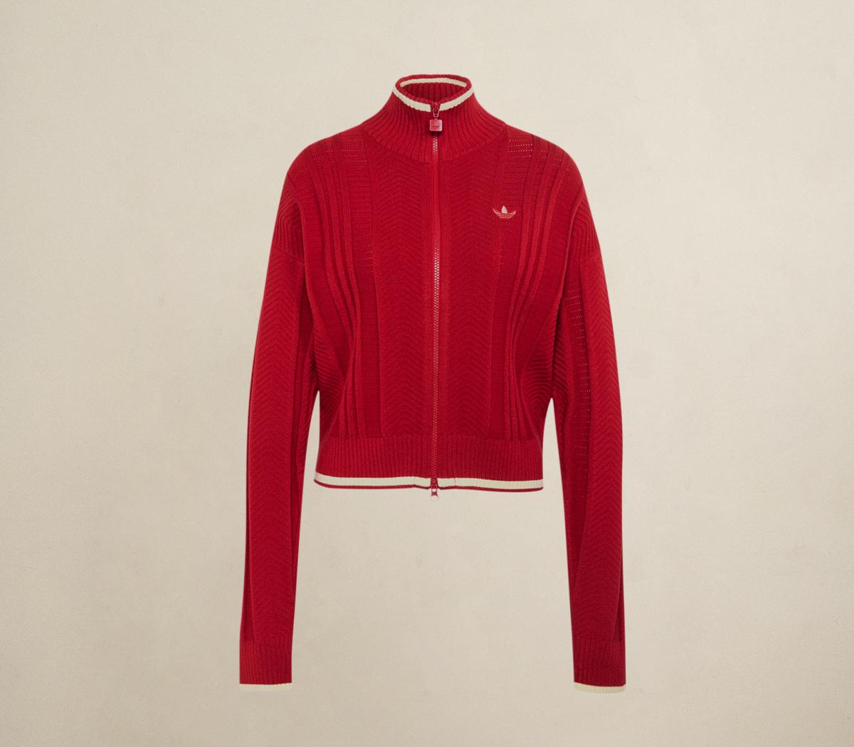 adidasAdidas Knit Track TopTeam Victory Red