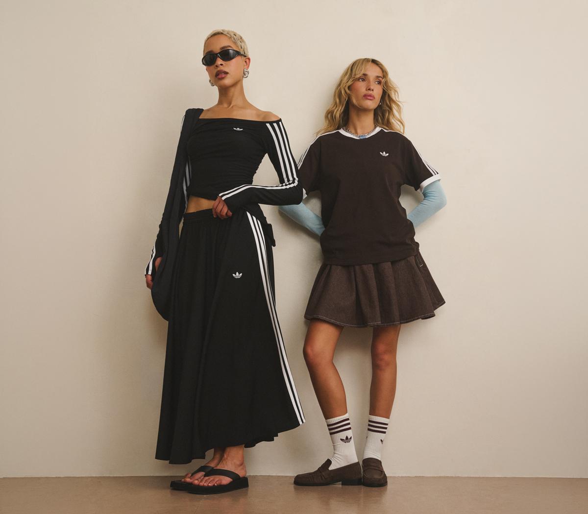 adidasadidas Firebird SkirtBlack White