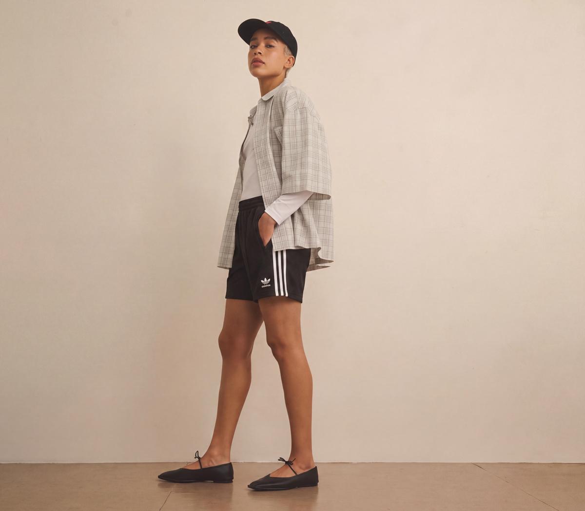 adidasadidas Firebird ShortsBlack White