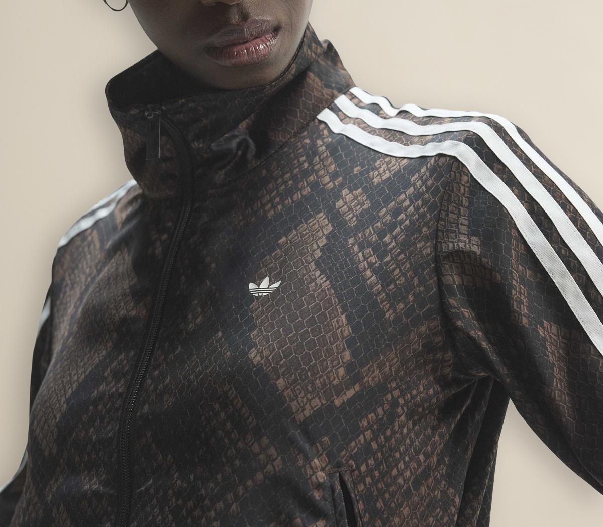adidasAdidas Snake Track TopEarth Strata Aurora Coffee
