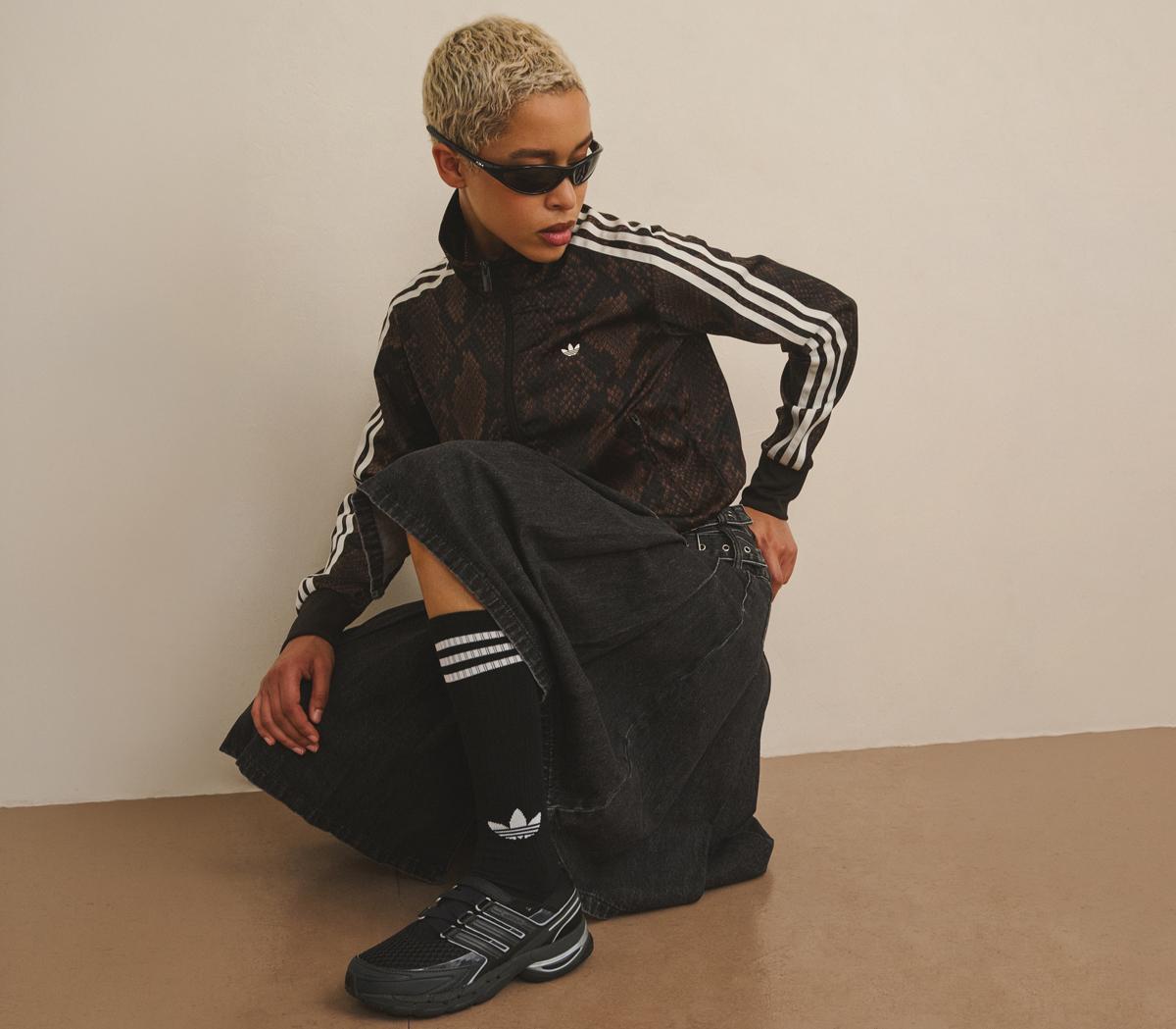 adidasAdidas Snake Track TopEarth Strata Aurora Coffee