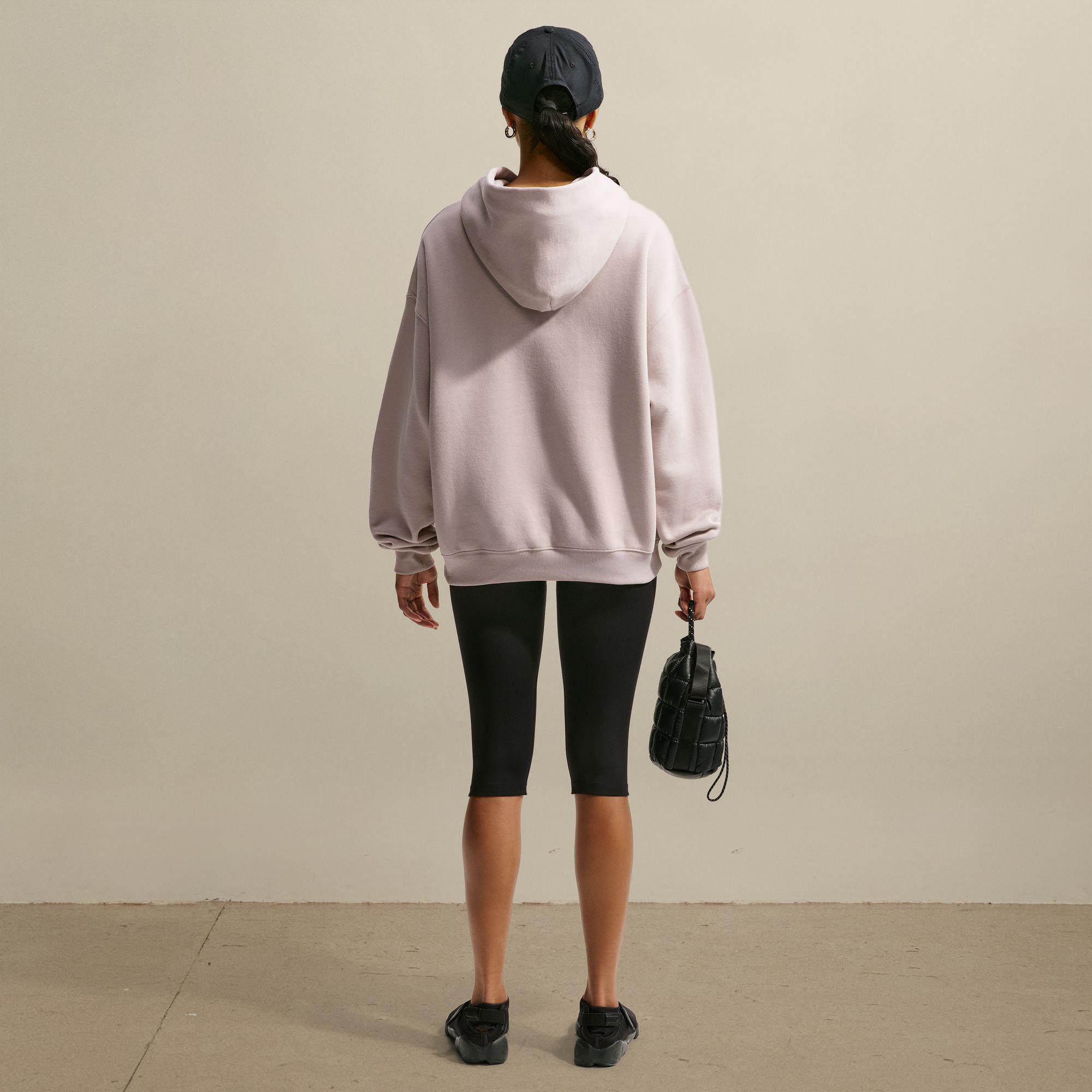NikeNike Studio Fleece Pull Over HoodieCream Linen