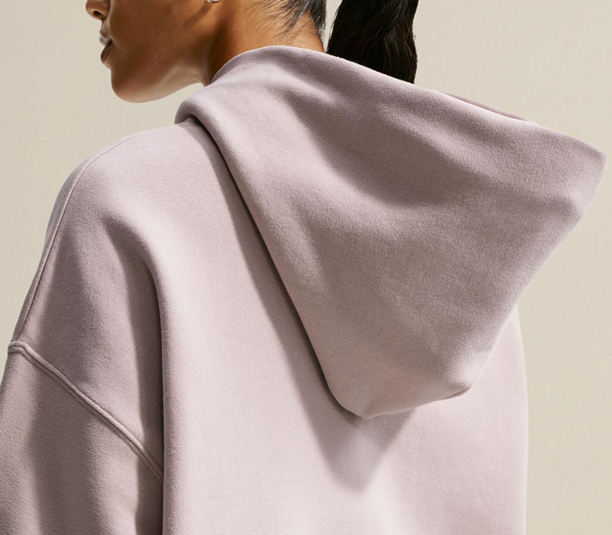 NikeNike Studio Fleece Pull Over HoodieCream Linen