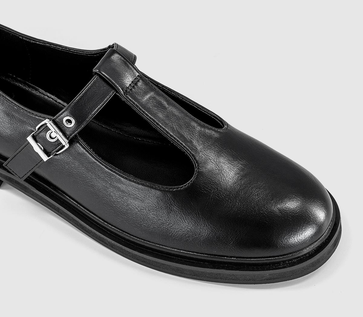 OFFICEForecast - Punch Detail T-bar ShoeBlack