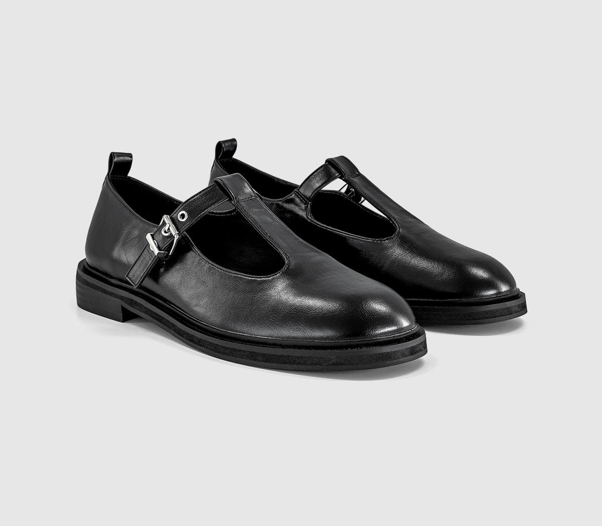 OFFICEForecast - Punch Detail T-bar ShoeBlack