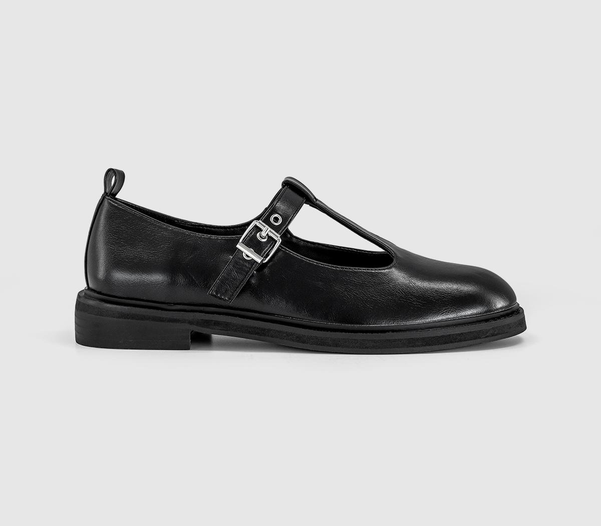 OFFICEForecast - Punch Detail T-bar ShoeBlack