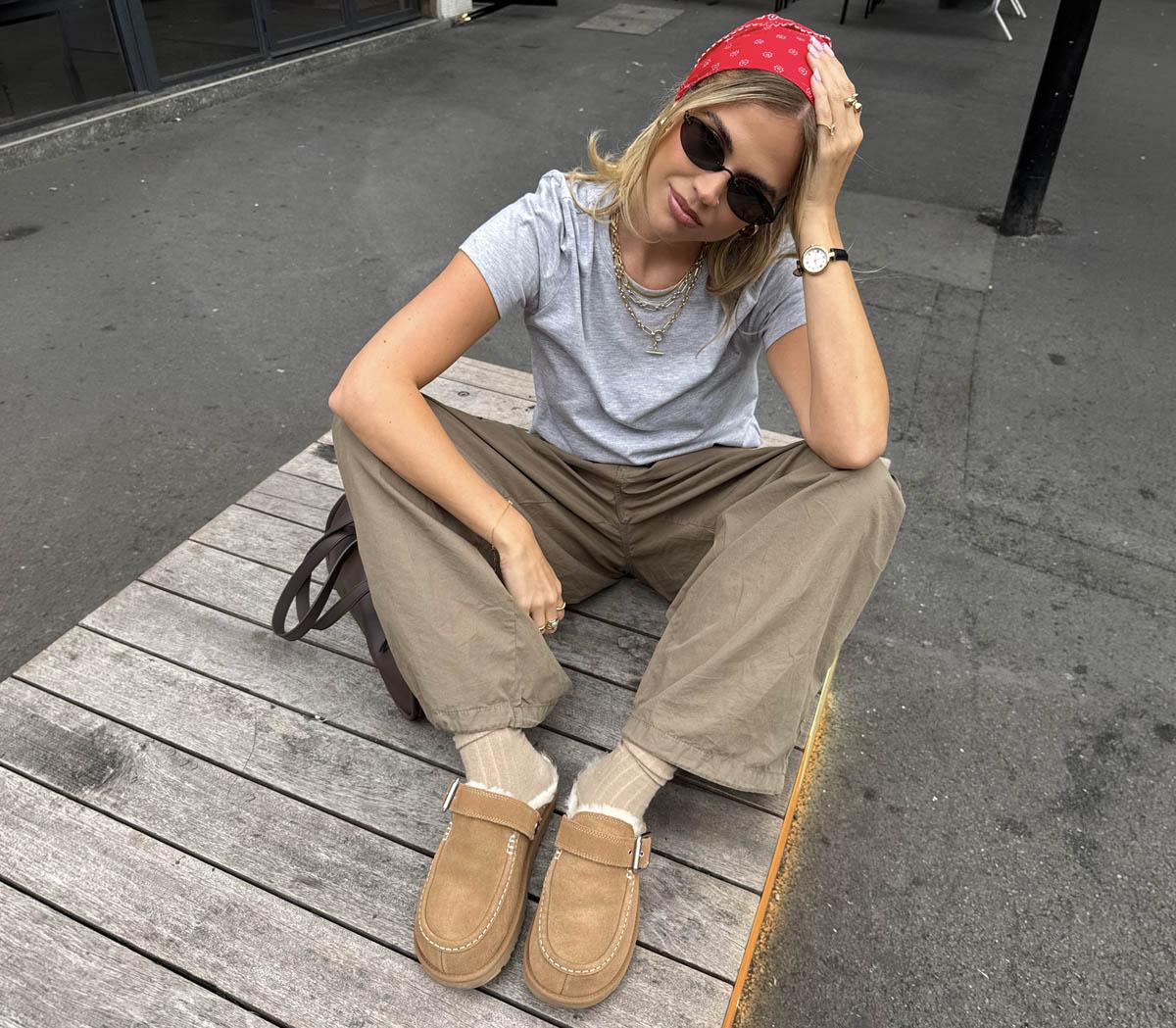 UGGGoldenstar Evelina ClogsChestnut