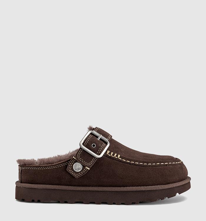 UGG Goldenstar Evelina Clogs Burnt Cedar
