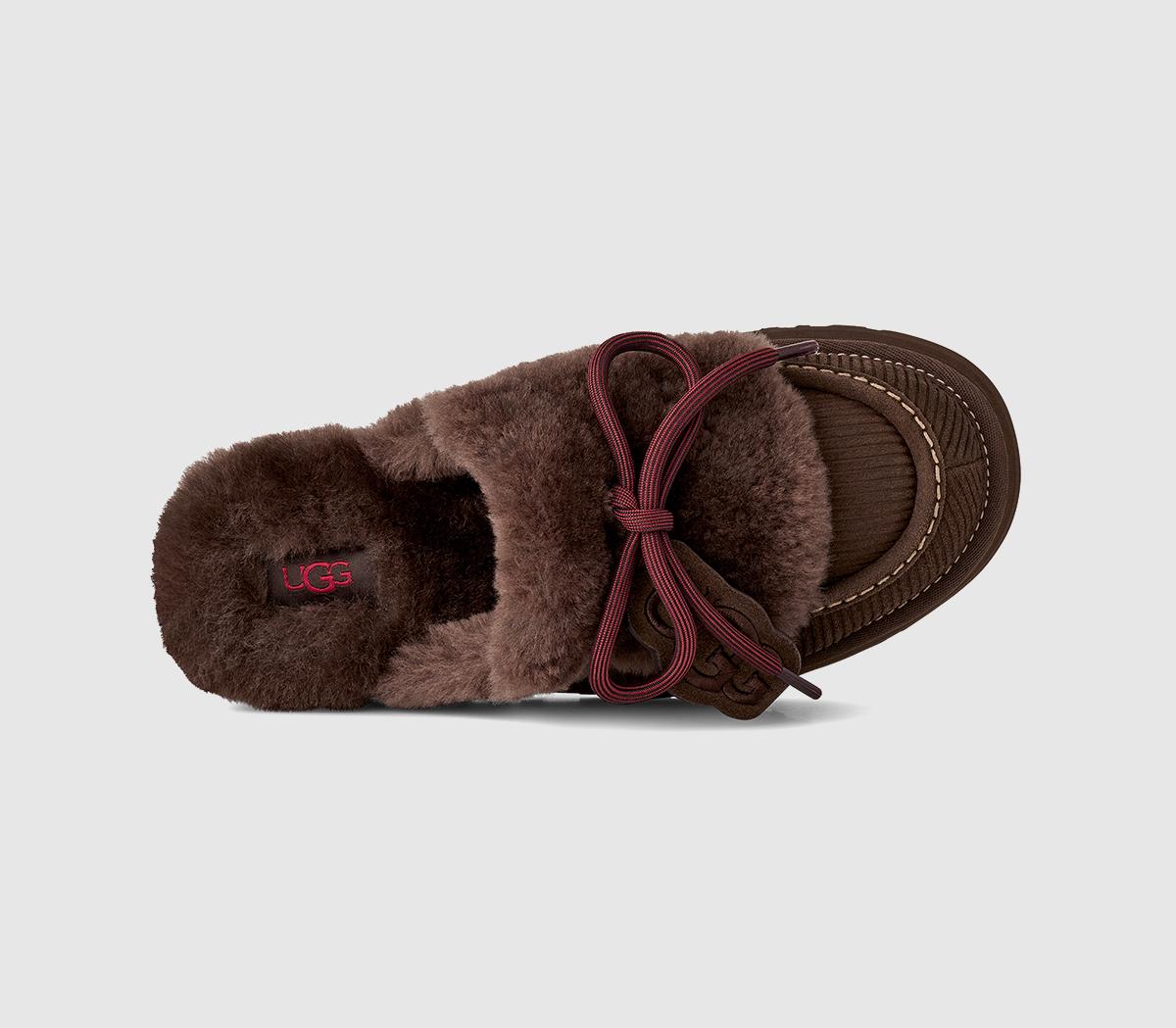 UGGDisquette Heritage SlippersBurnt Cedar