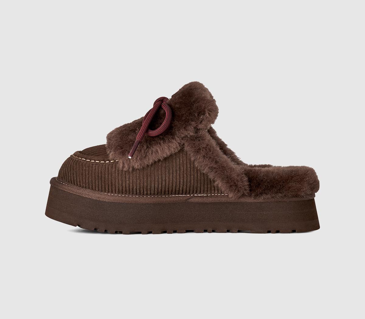 UGGDisquette Heritage SlippersBurnt Cedar