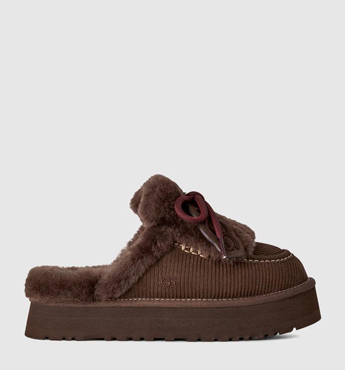 UGG Disquette Heritage Slippers Burnt Cedar
