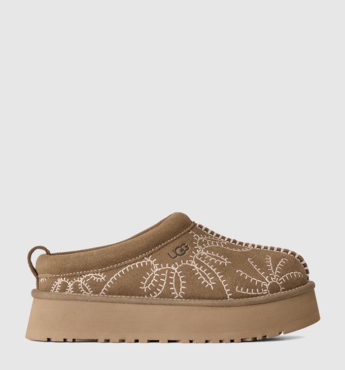 UGG Tazz Botanic Slippers Light Bronze