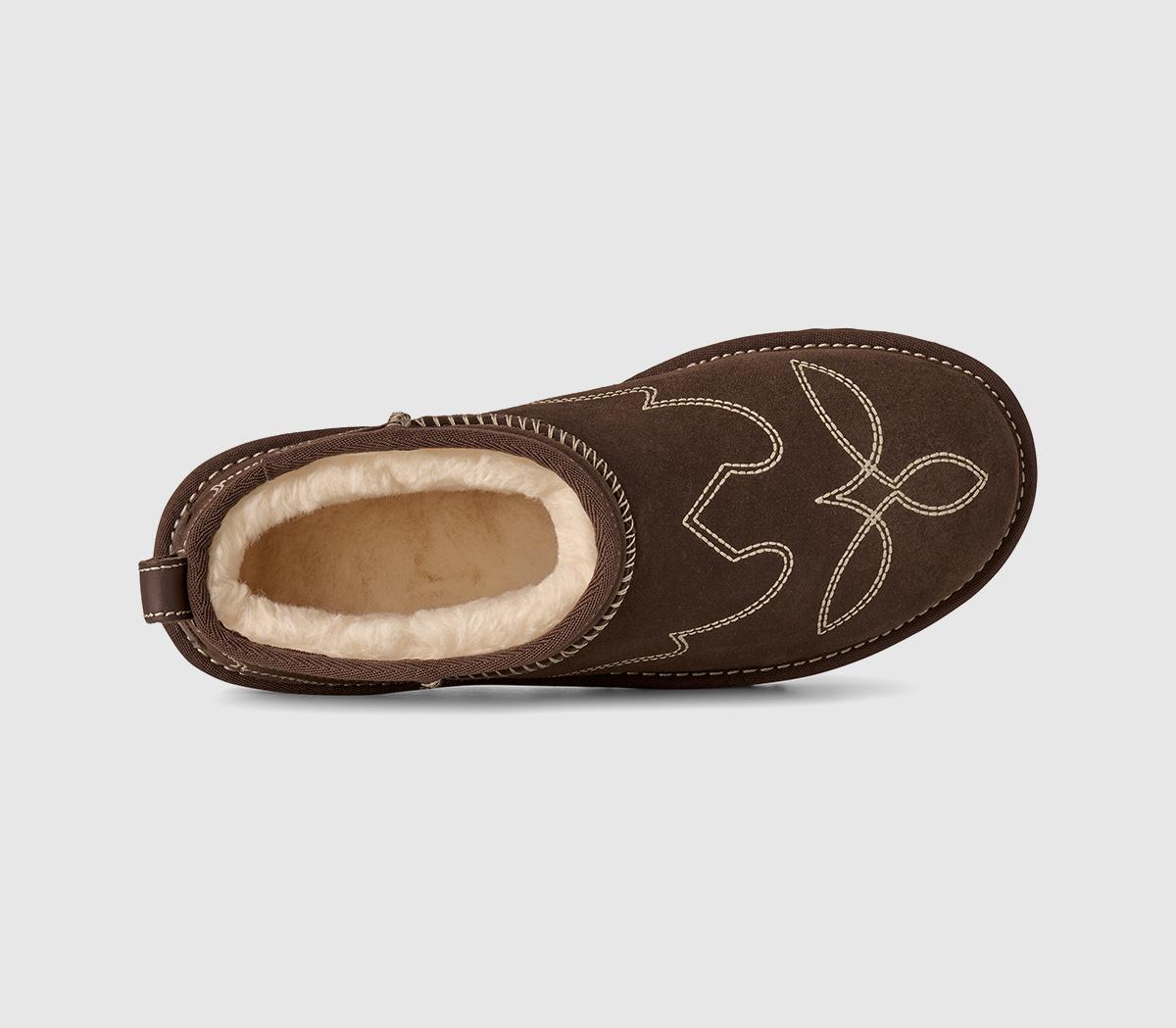 UGGClassic Ultra Mini WesternBurnt Cedar