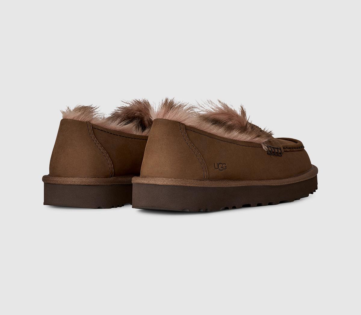 UGGEllis Nubuck LoafersDark Chestnut