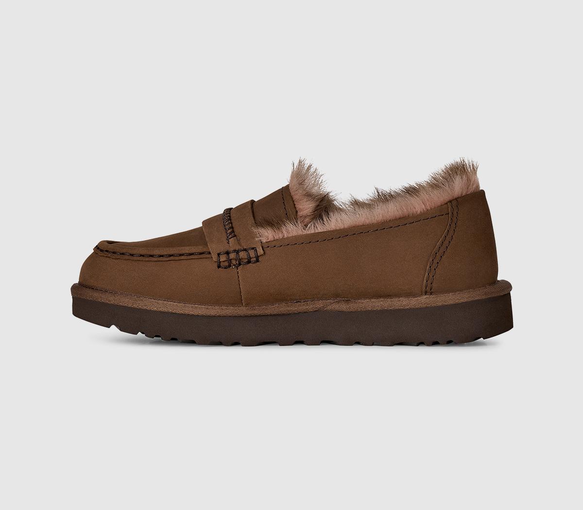 UGGEllis Nubuck LoafersDark Chestnut
