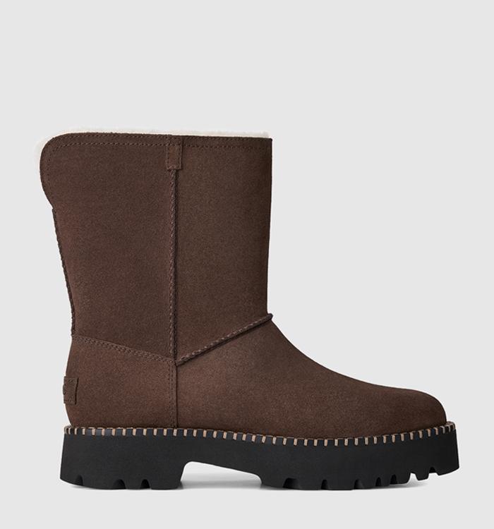 UGG Uptowner Short Boots Burnt Cedar