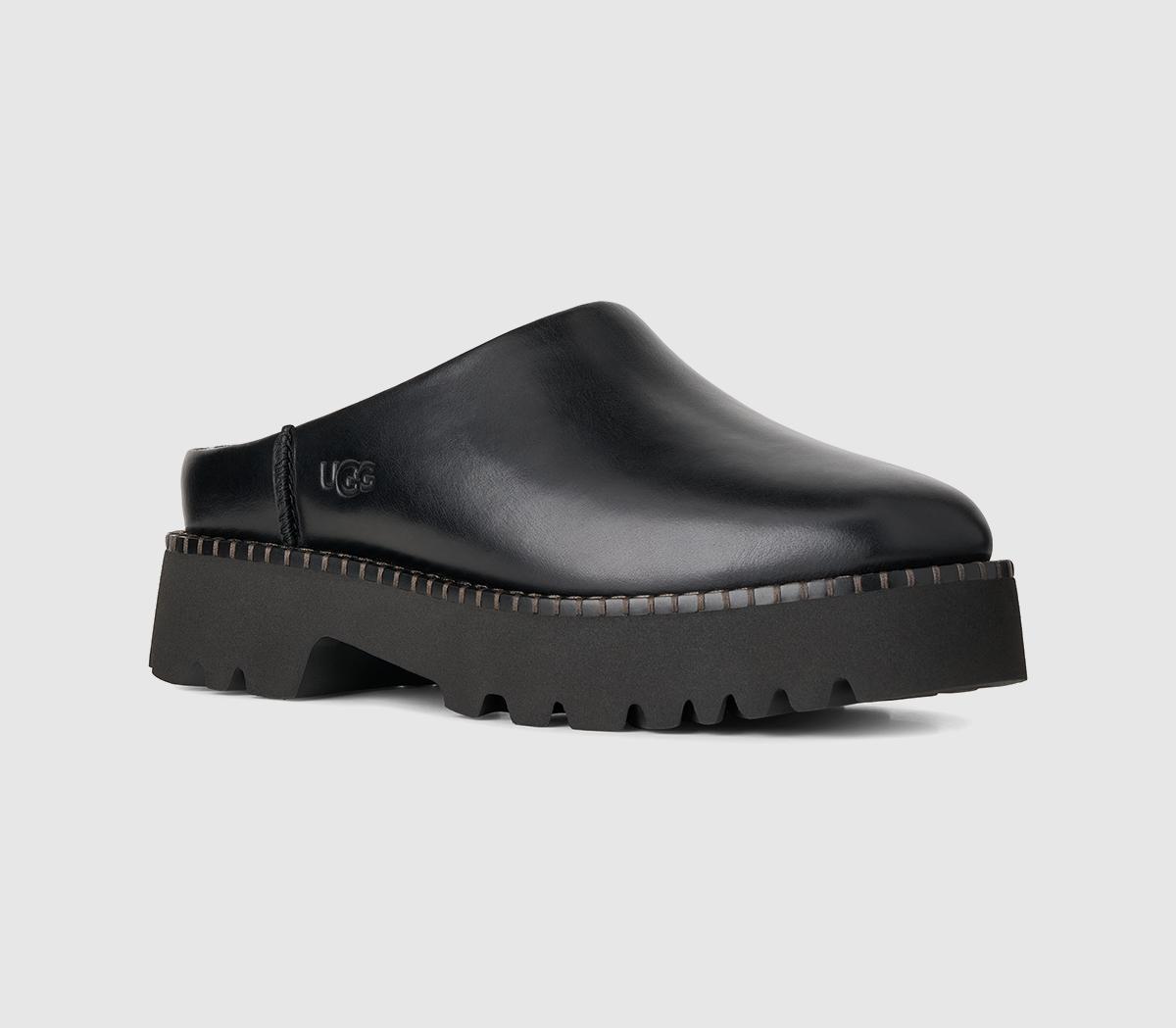 UGGUptowner Leather MulesBlack Leather