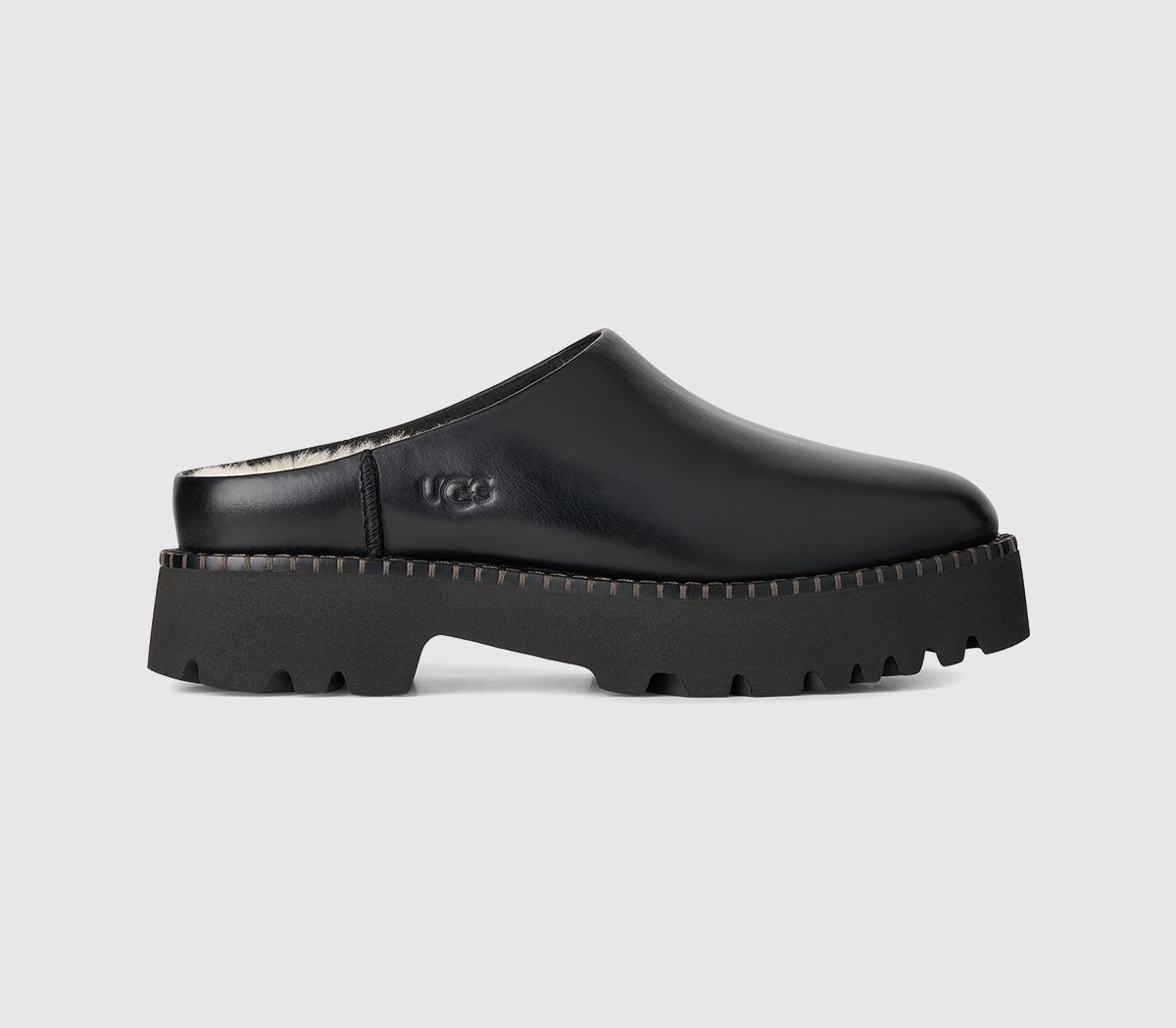 UGGUptowner Leather MulesBlack Leather