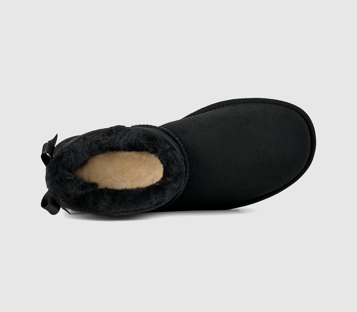 UGGUltra Mini Bailey Bow BootsBlack
