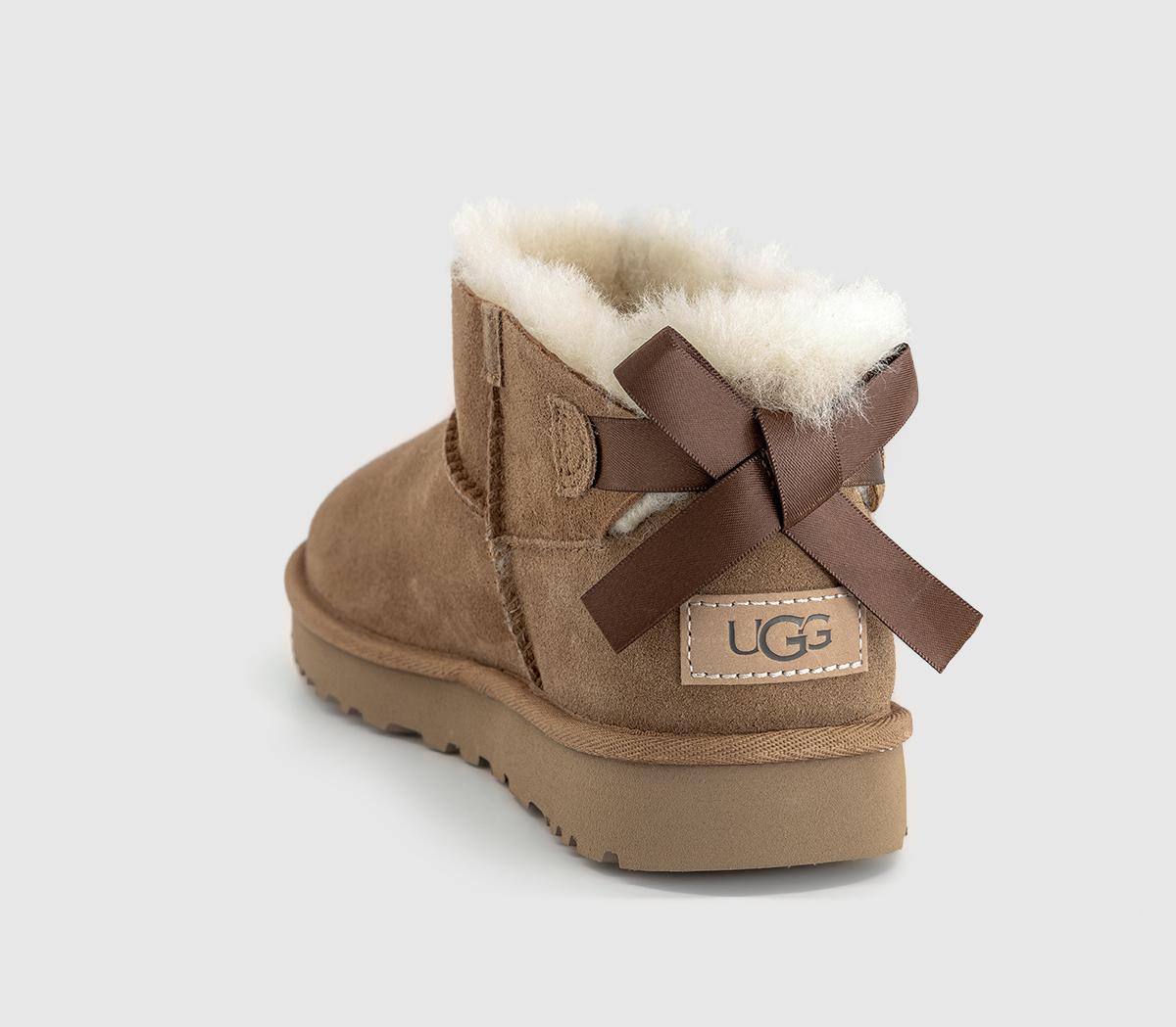 UGGUltra Mini Bailey Bow BootsChestnut