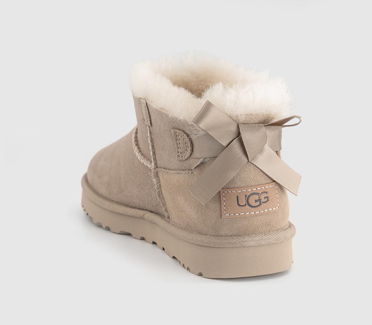 UGGUltra Mini Bailey Bow BootsSand