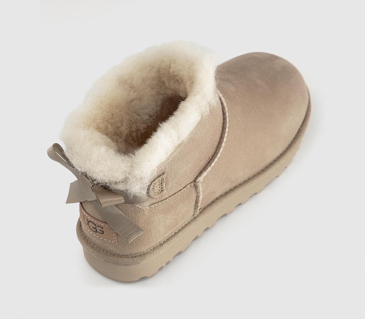 UGGUltra Mini Bailey Bow BootsSand