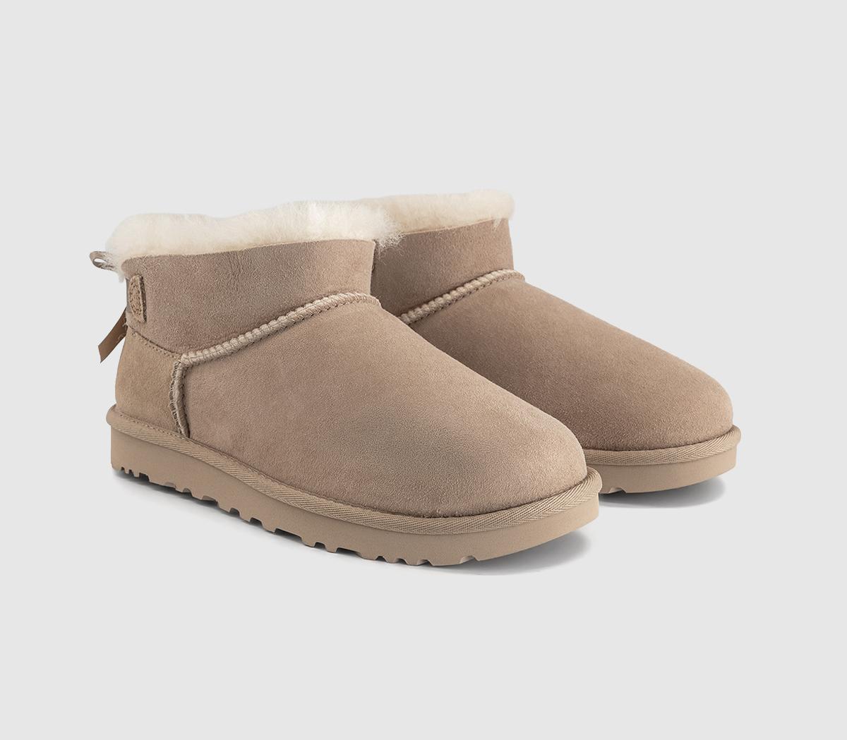 UGGUltra Mini Bailey Bow BootsSand