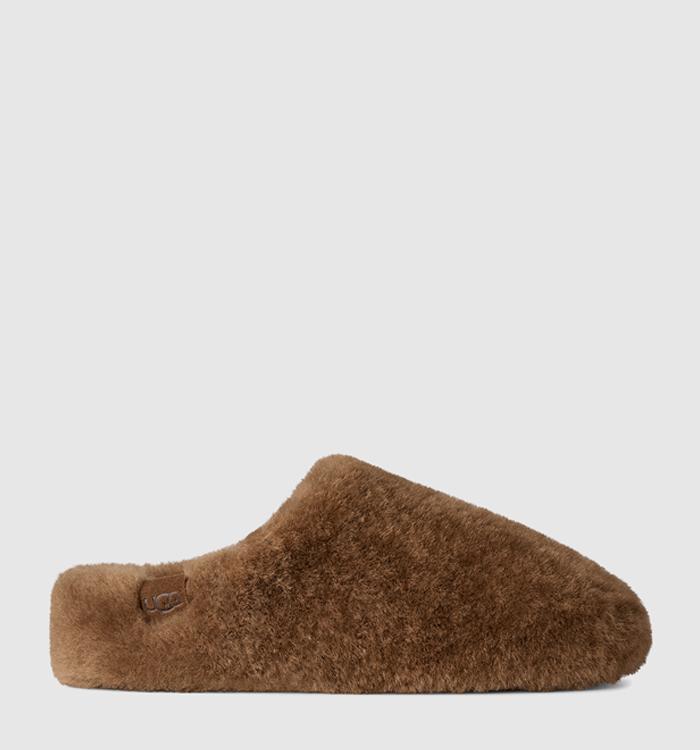 UGG Elea Fluffed Slip On Light Bronze
