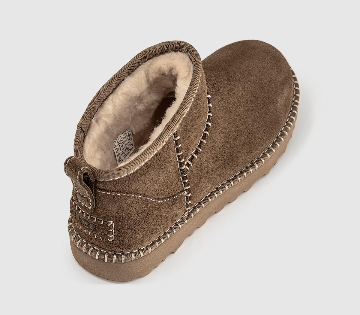 UGGClassic Ultra Mini Botanic BootsLight Bronze