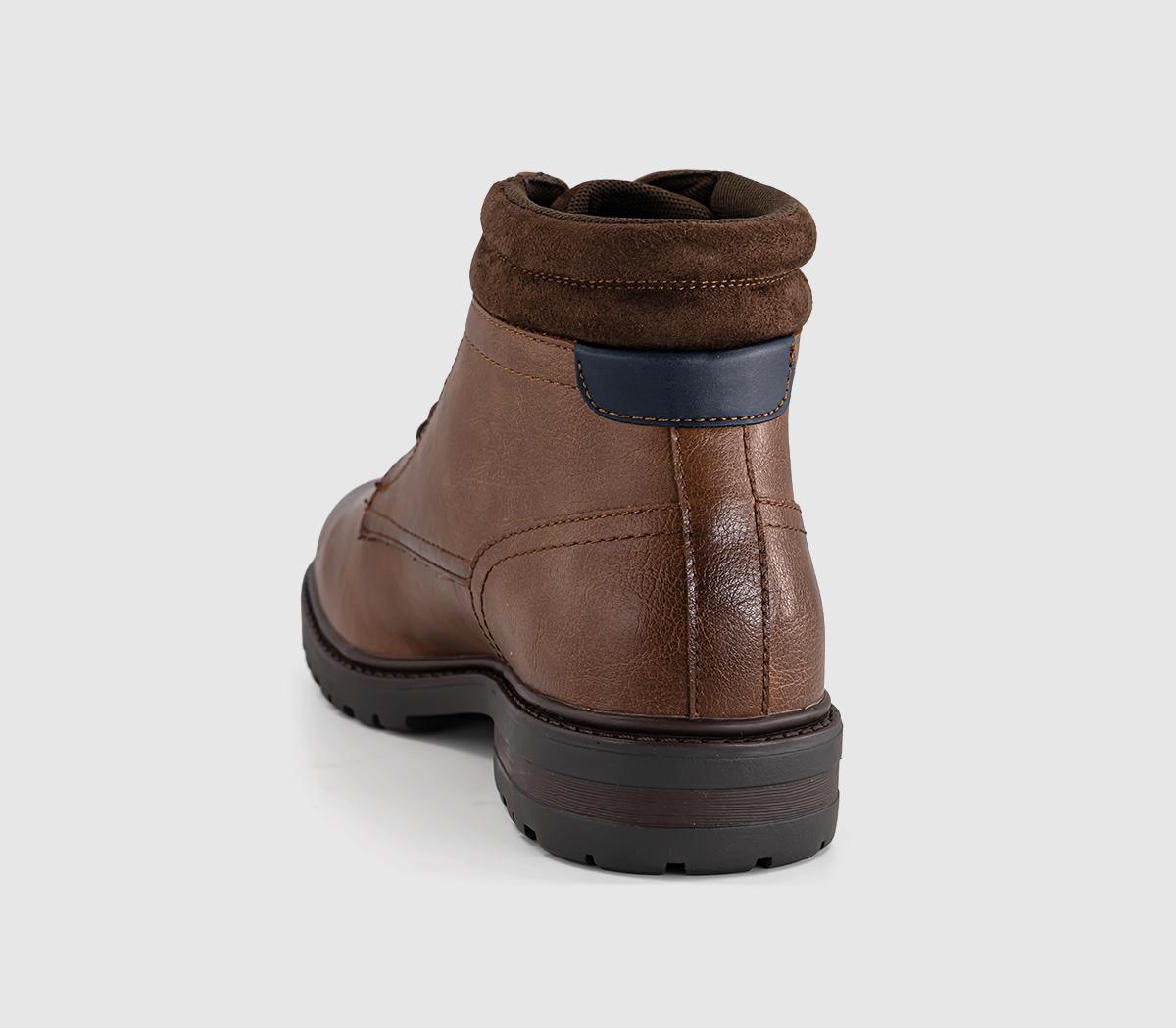 OFFICEBrave Casual Lace Up BootsTan