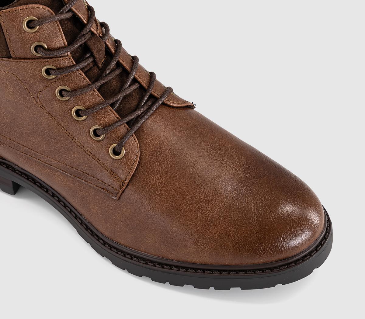OFFICEBrave Casual Lace Up BootsTan