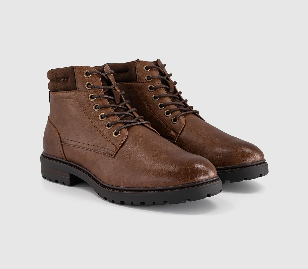 OFFICEBrave Casual Lace Up BootsTan