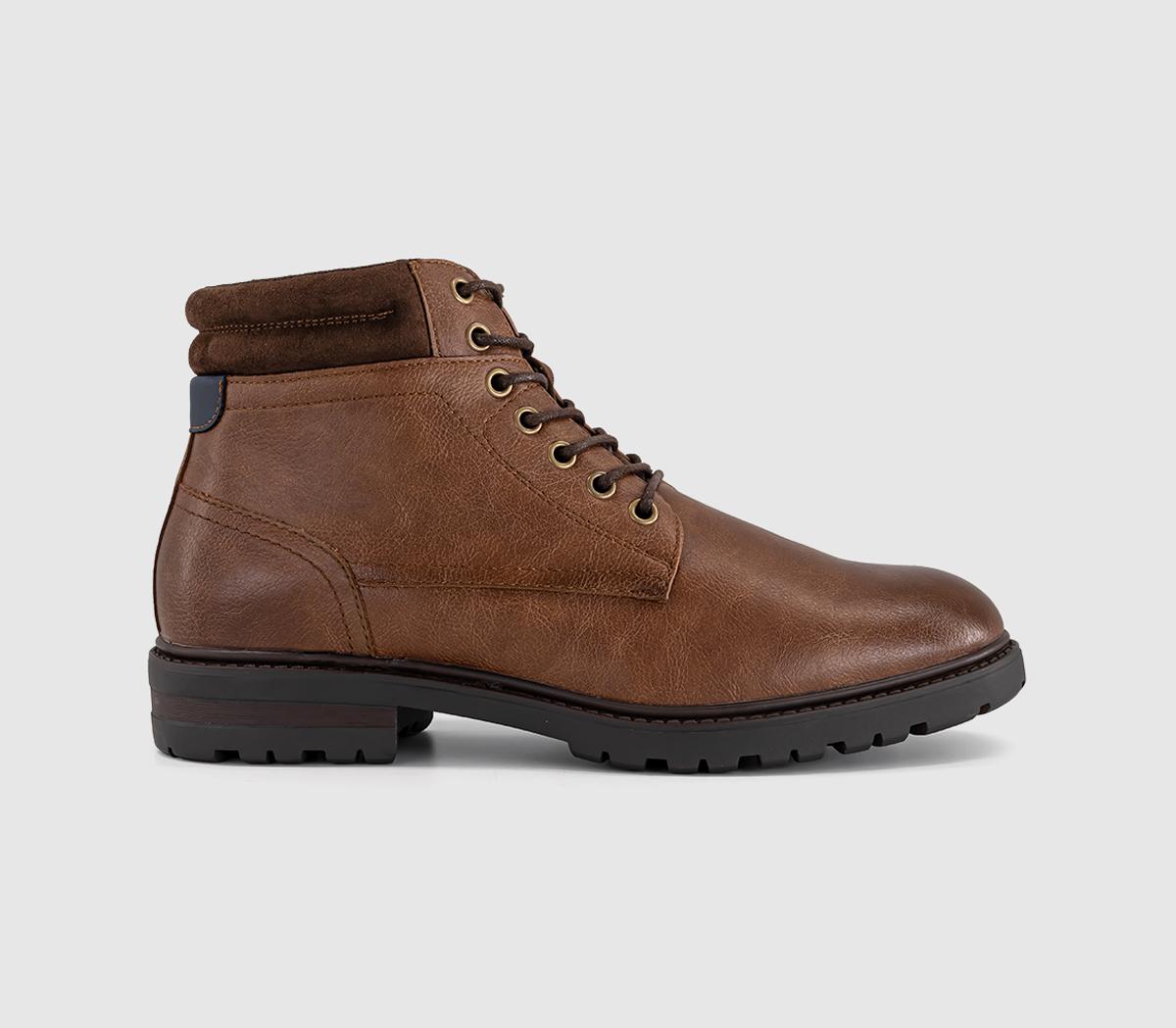 OFFICEBrave Casual Lace Up BootsTan