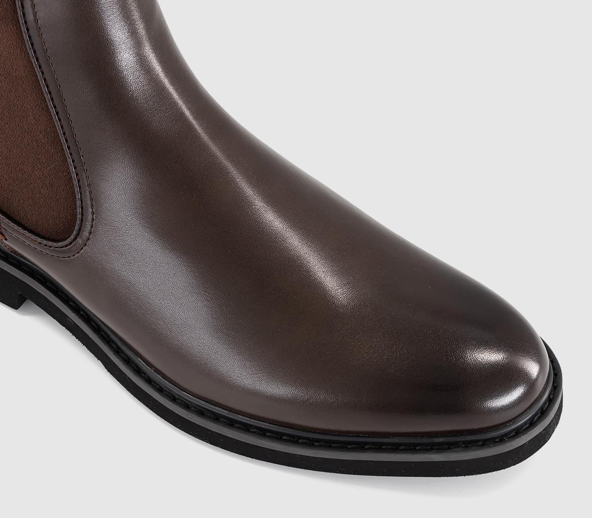 OFFICEBarnsley Smart Chelsea BootsBrown