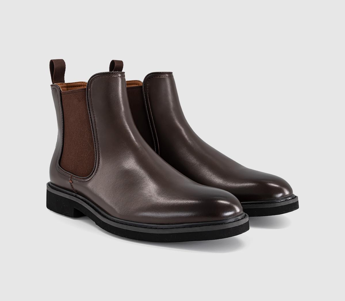 OFFICEBarnsley Smart Chelsea BootsBrown