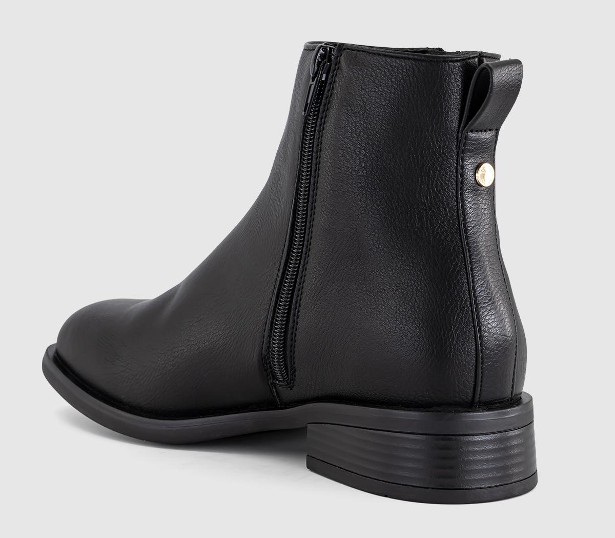 OFFICEAbbie Zip Detail Casual BootsBlack