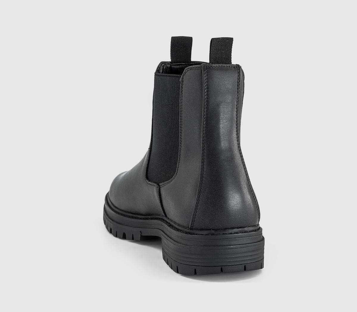OFFICEBastien Chunky Chelsea BootsBlack