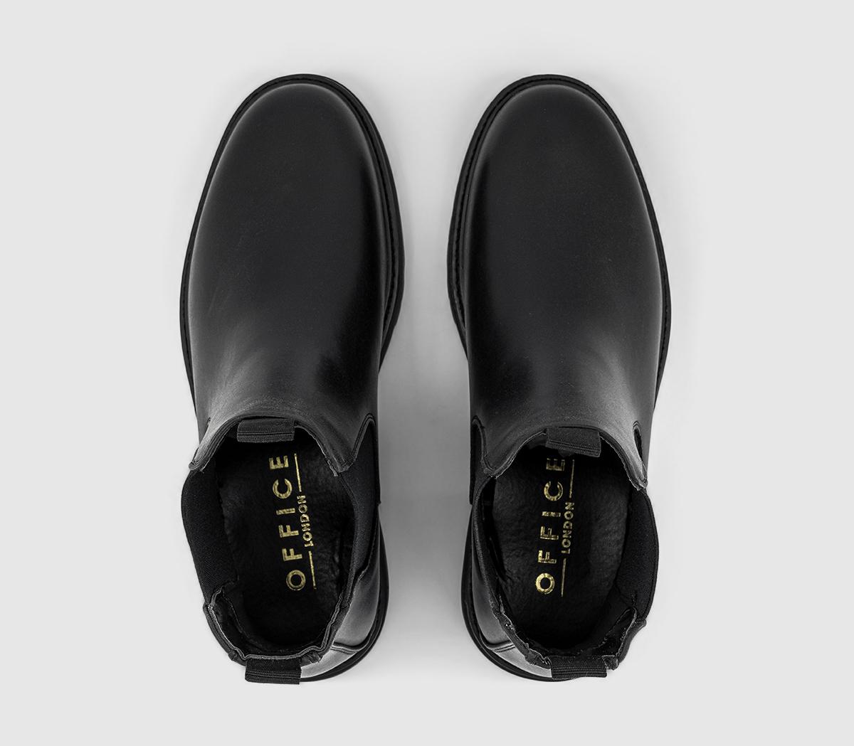 OFFICEBastien Chunky Chelsea BootsBlack