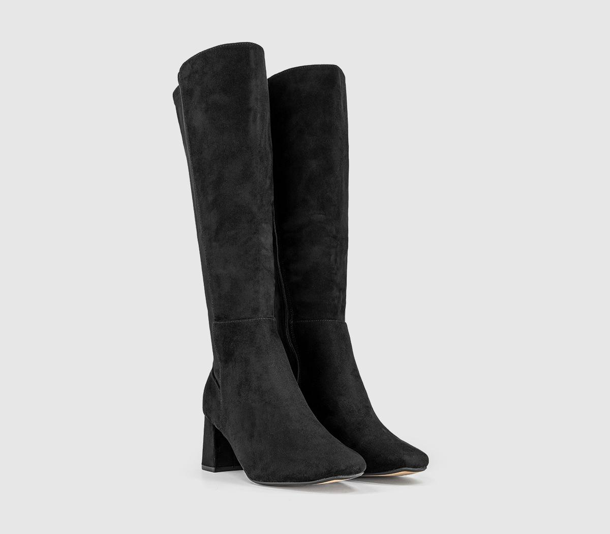 OFFICEKaye - Stretch Knee BootBlack