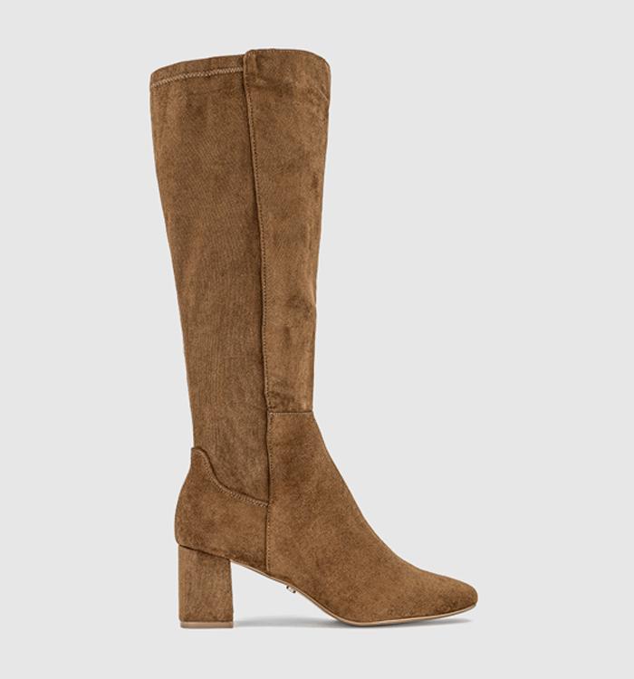 OFFICE Kaye - Stretch Knee Boot Tan