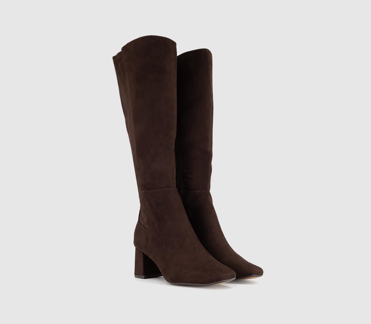 OFFICEKaye - Stretch Knee BootBrown