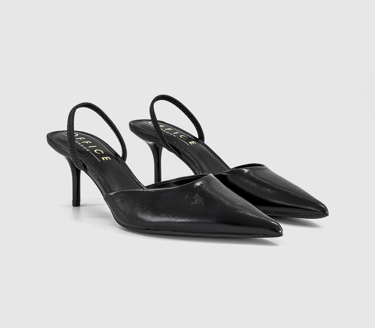 OFFICEMyth Two Part Slingback Court HeelsBlack