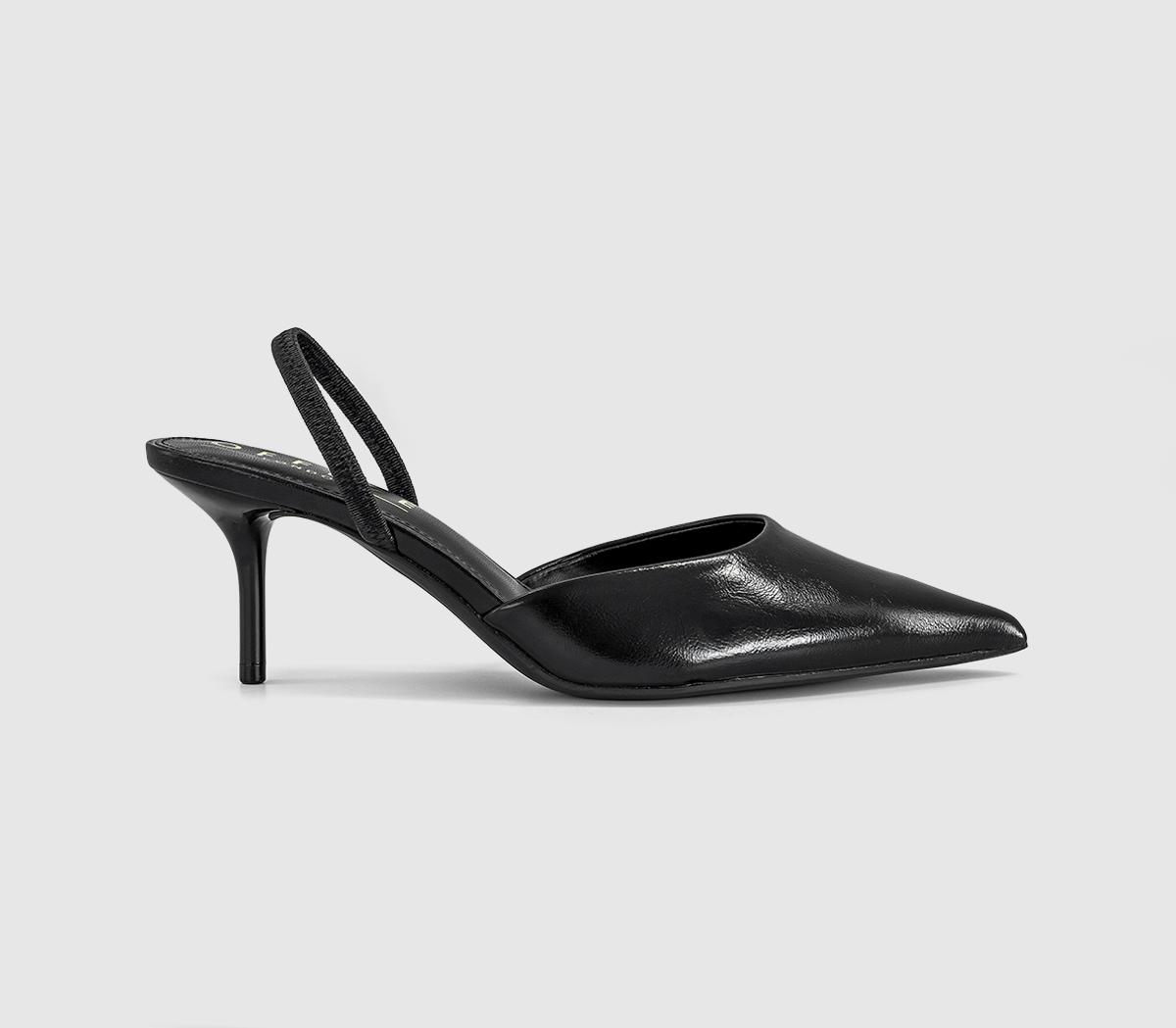 OFFICEMyth Two Part Slingback Court HeelsBlack