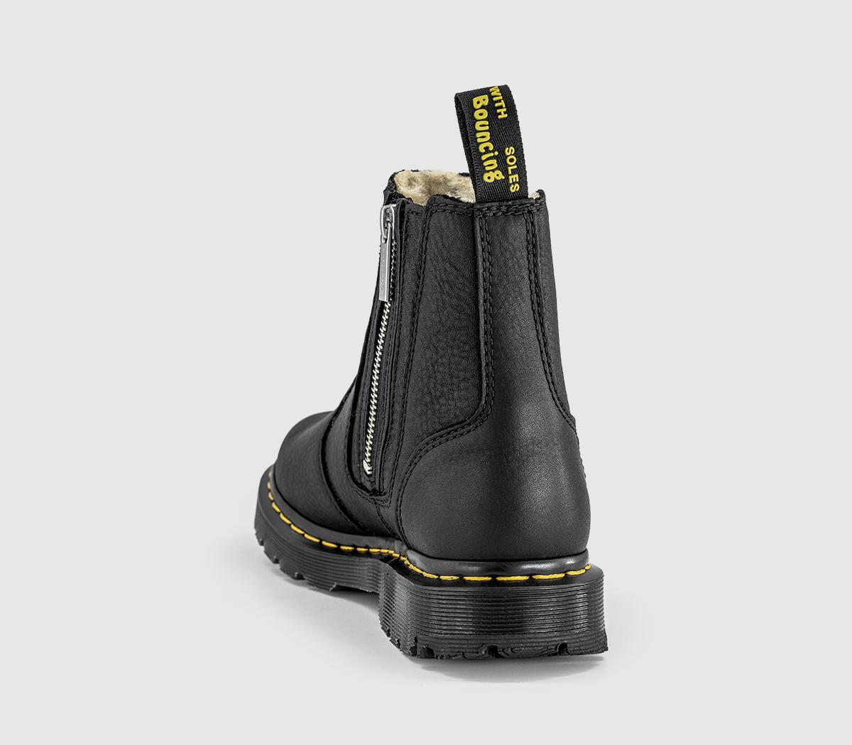 Dr. Martens2976 Alyson Zip Chelsea BootsBlack Grizzly