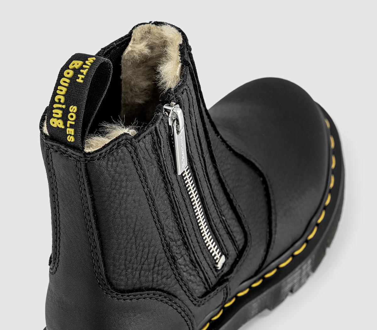 Dr. Martens2976 Alyson Zip Chelsea BootsBlack Grizzly