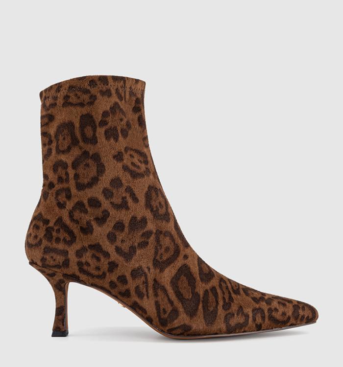 OFFICE Astonish - Stretch Smart Ankle Boot Leopard