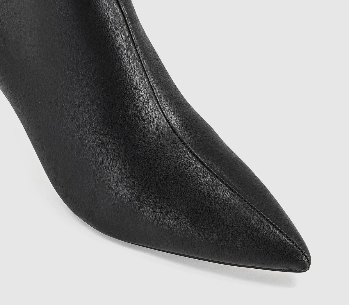 OFFICEAmuse - Smart Stiletto Ankle BootBlack